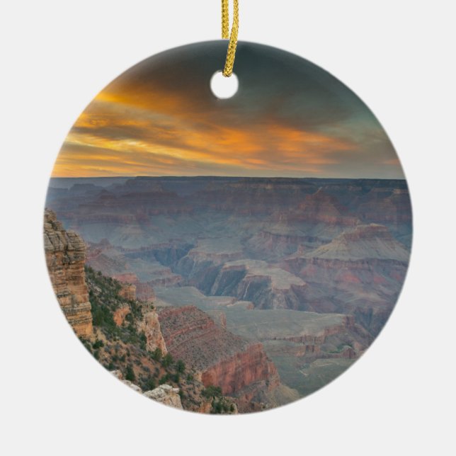 Grand Canyon 6 Ceramic Tree Decoration (Front)