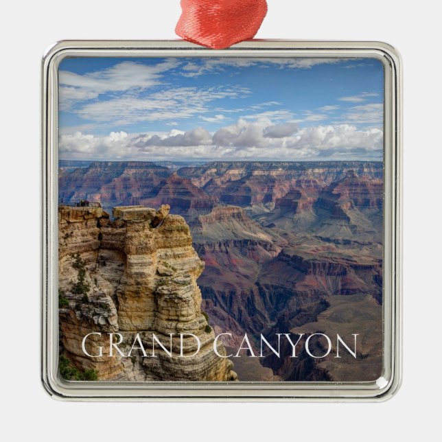 Grand Canyon 7 Metal Tree Decoration (Front)