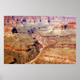 Grand Canyon Aerial Poster