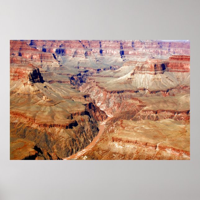 Grand Canyon Aerial Poster (Front)