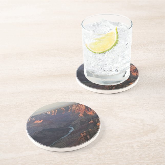 Grand Canyon and Colorado River in Arizona Coaster (Side)