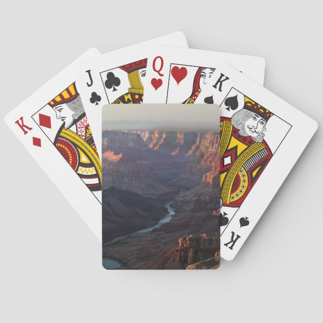 Grand Canyon and Colorado River in Arizona Playing Cards (Back)