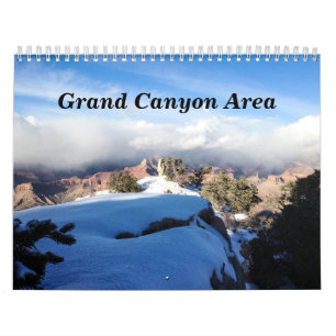 Grand Canyon Area National Park 2025 Calendar