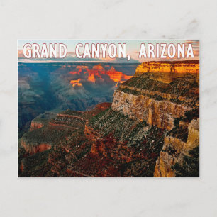 Grand Canyon Arizona at Sunset Postcard