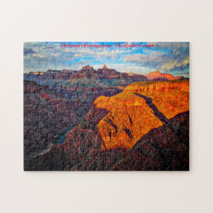 Grand Canyon Arizona.Christmas Greetings Jigsaw Puzzle