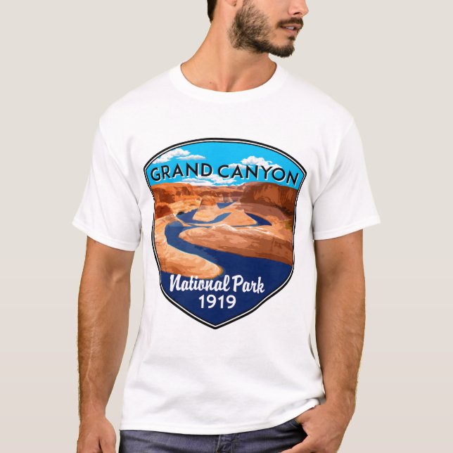 GRAND CANYON  ARIZONA COLORADO RIVER RAFTING KAYAK T-Shirt (Front)