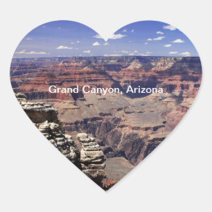 Grand Canyon, Arizona Heart Sticker