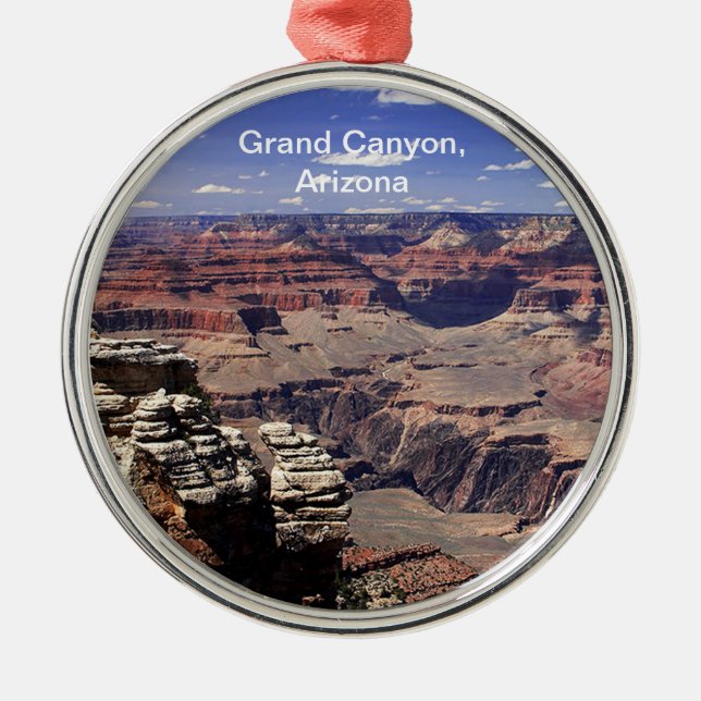 Grand Canyon, Arizona Metal Tree Decoration (Front)