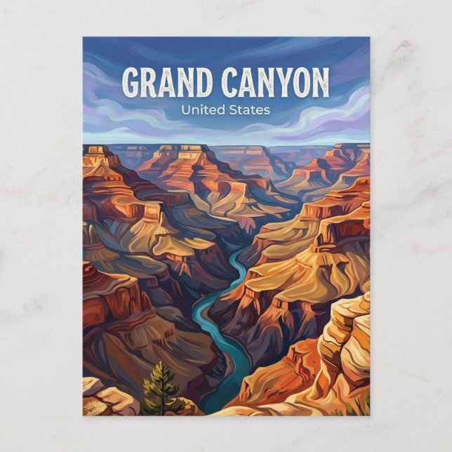 Grand Canyon Arizona Postcard (Front)