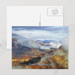 Grand Canyon, Arizona Scenic Landscape Fine Art Postcard