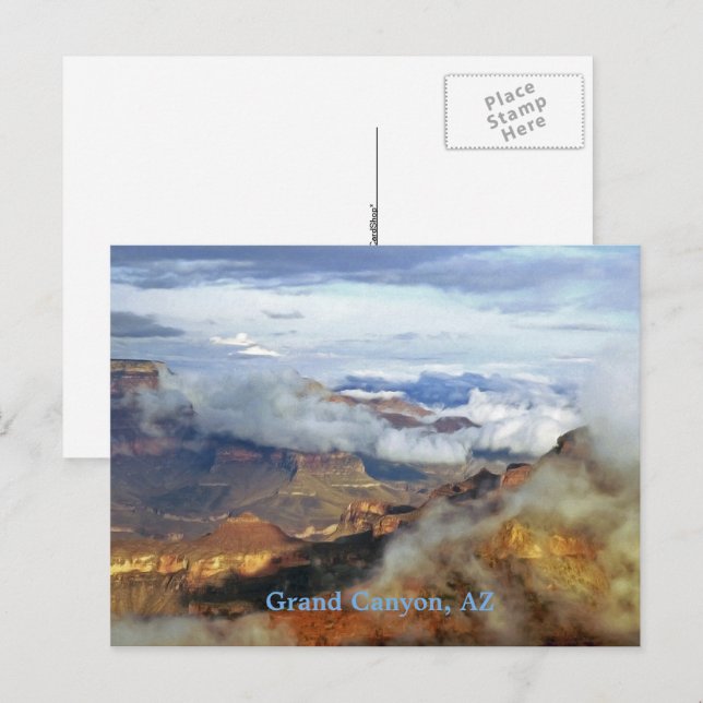 Grand Canyon, Arizona Scenic Landscape Fine Art Postcard (Front/Back)