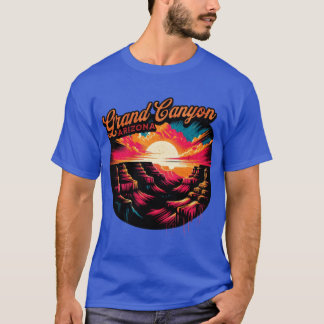 Grand Canyon Arizona Sunset Design retro T-Shirt