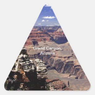 Grand Canyon, Arizona Triangle Sticker