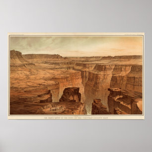 Grand Canyon at the foot of the Toroweap Poster