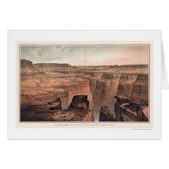 Grand Canyon at the Foot of Toroweap 1882 (Front Horizontal)