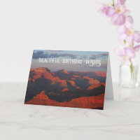 Grand Canyon Beautiful Nature Scenery Birthday