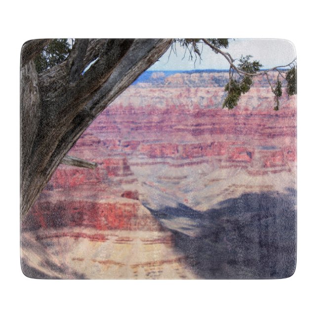 Grand Canyon Beyond The Tree Cutting Board (Front)