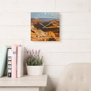 Grand Canyon, by Gary Poling Square Wall Clock
