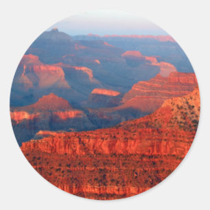 grand canyon classic round sticker