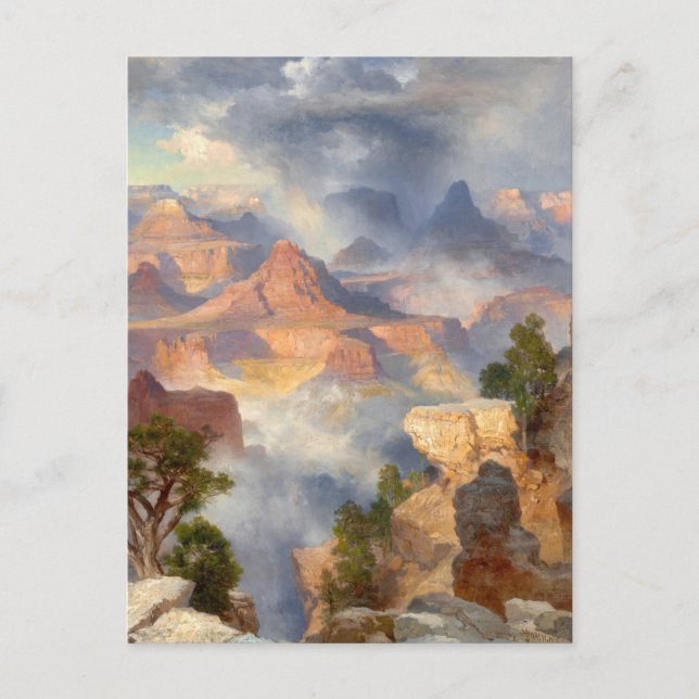 Grand Canyon, Colorado River by Thomas Moran Postcard (Front)