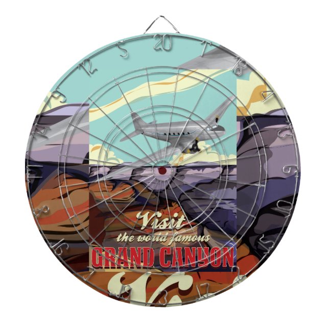 Grand Canyon Dartboard (Front)