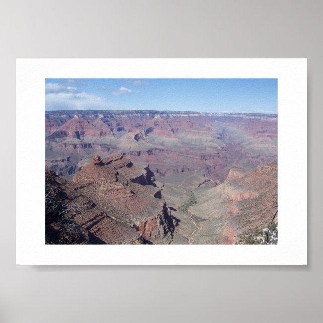 Grand Canyon Desert Sky Horizon Poster (Front)