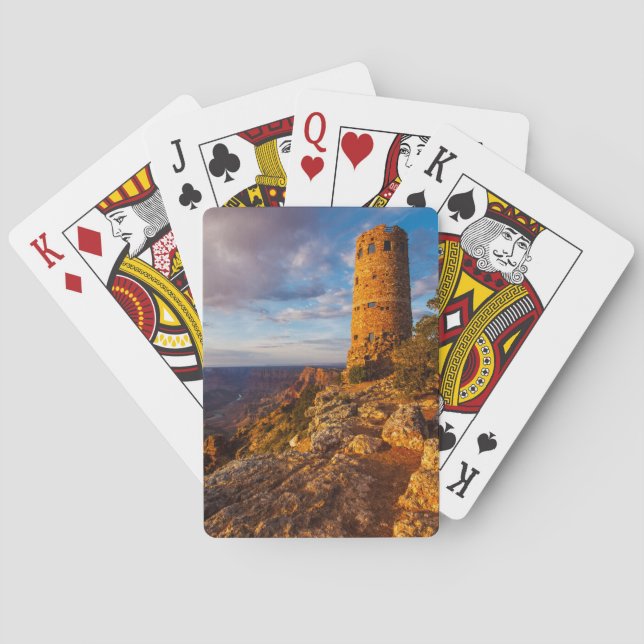 Grand Canyon Desert View Playing Cards (Back)