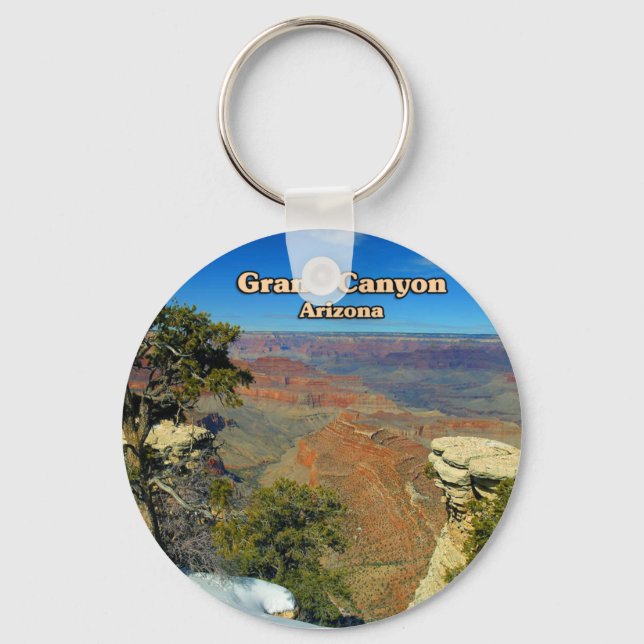 Grand Canyon Flagstaff Arizona Key Ring (Front)