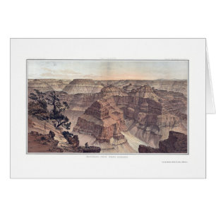 Grand Canyon from Pt. Sublime by Dutton 1882A