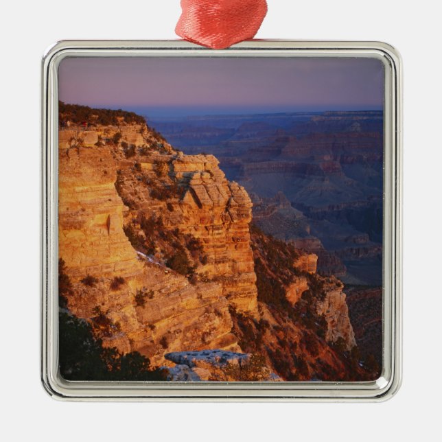 Grand Canyon from south rim, Grand Canyon Metal Tree Decoration (Front)