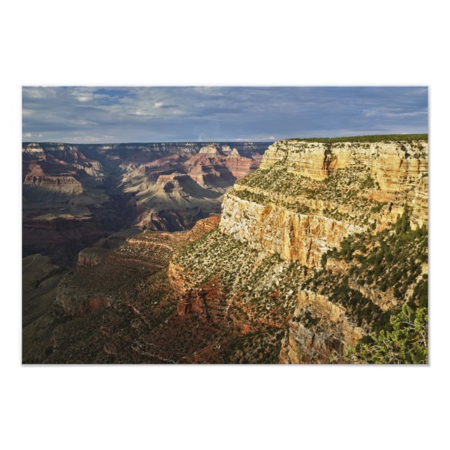 Grand Canyon from the south rim at sunset, 2 Photo Print (Front)