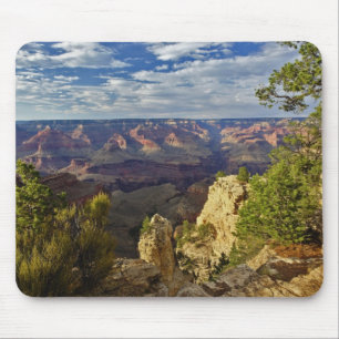 Grand Canyon from the south rim at sunset, 6 Mouse Mat