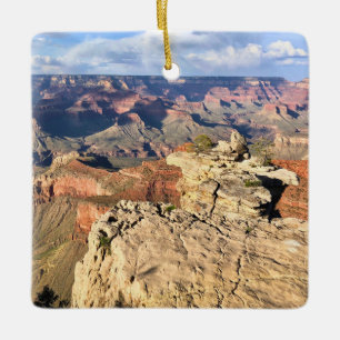 Grand Canyon From The Top Ceramic Ornament