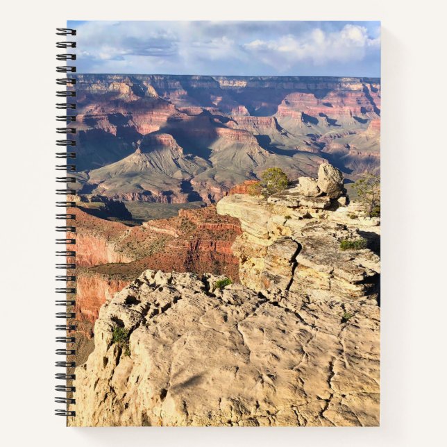 Grand Canyon From The Top Notebook (Front)
