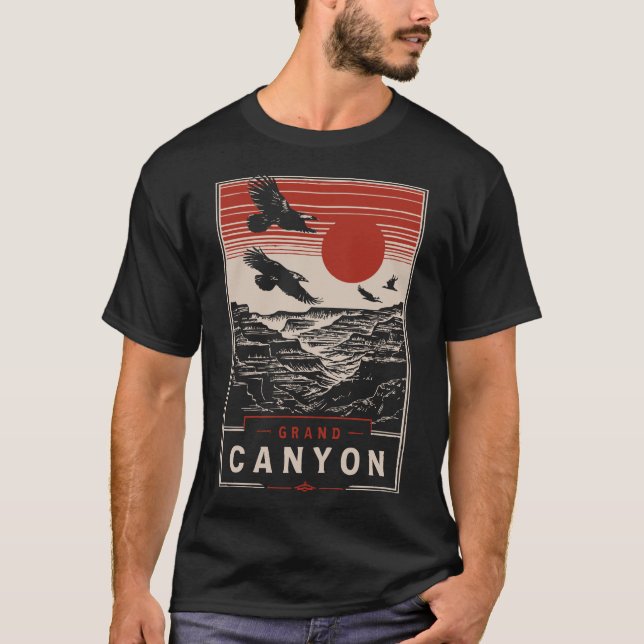 Grand Canyon - Futuristic Urban Look T-Shirt (Front)
