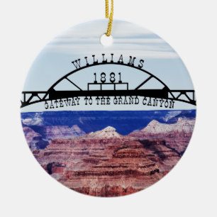Grand Canyon Gateway Ceramic Tree Decoration