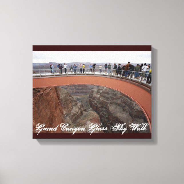 Grand Canyon Glass Skywalk Canvas (Front)