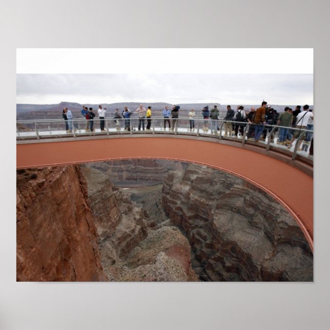 Grand Canyon Glass Skywalk Poster (Front)