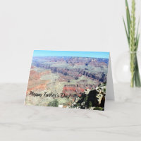 Grand Canyon Happy Father's Day Card