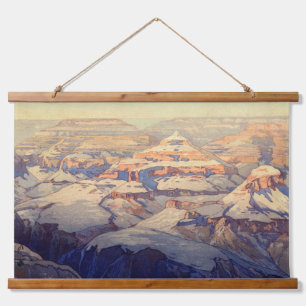Grand Canyon, Hiroshi Yoshida, Woodcut Hanging Tapestry