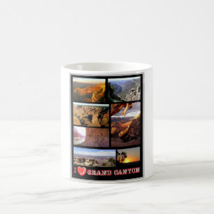 Grand Canyon - I Love - United States - Coffee Mug