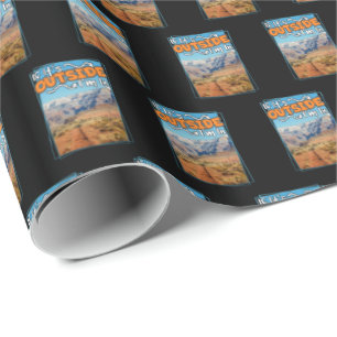 Grand Canyon If It's Outside I'm In Wrapping Paper