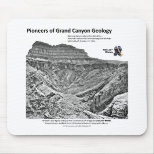 Grand Canyon III - Geology Pioneers Mouse Mat