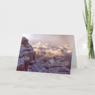 Grand Canyon in Winter Card