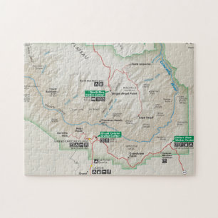 Grand Canyon map puzzle