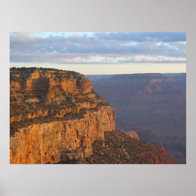 Grand Canyon morning Poster (Front)