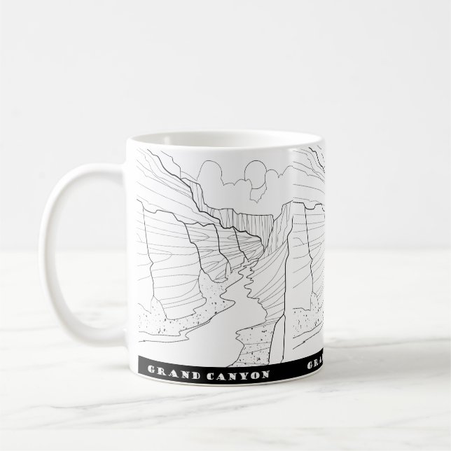 Grand Canyon Mug (Left)