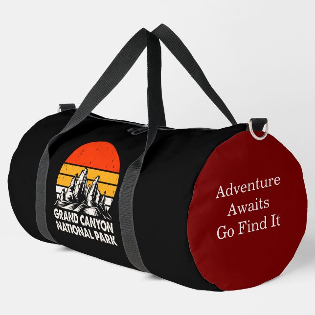 Grand Canyon National Park Adventure Duffle Bag (Left Corner)
