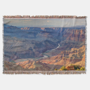Grand Canyon National Park, Ariz Throw Blanket