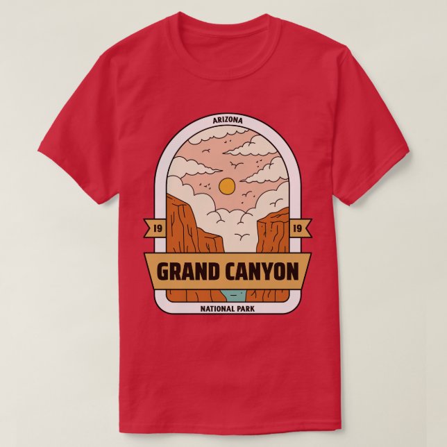 Grand Canyon National Park Arizona 1919  T-Shirt (Design Front)